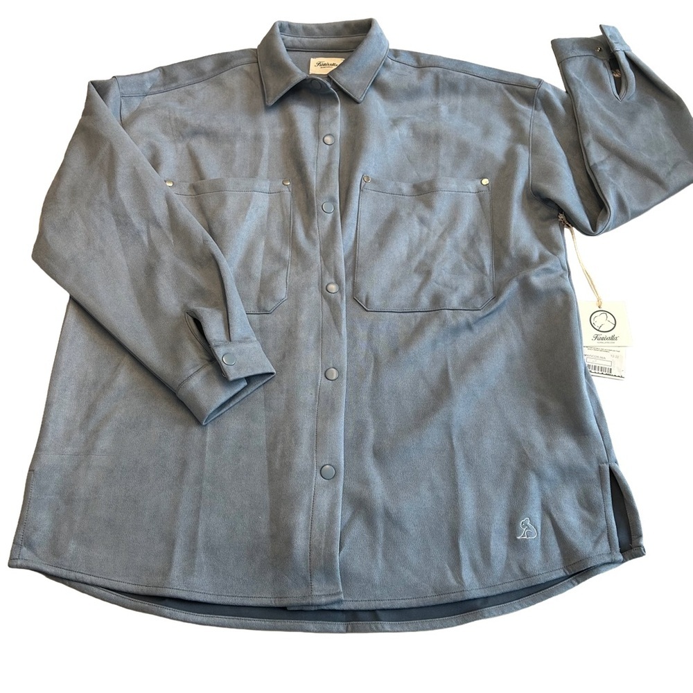 Women's Blue Jacket - Picture 4 of 14